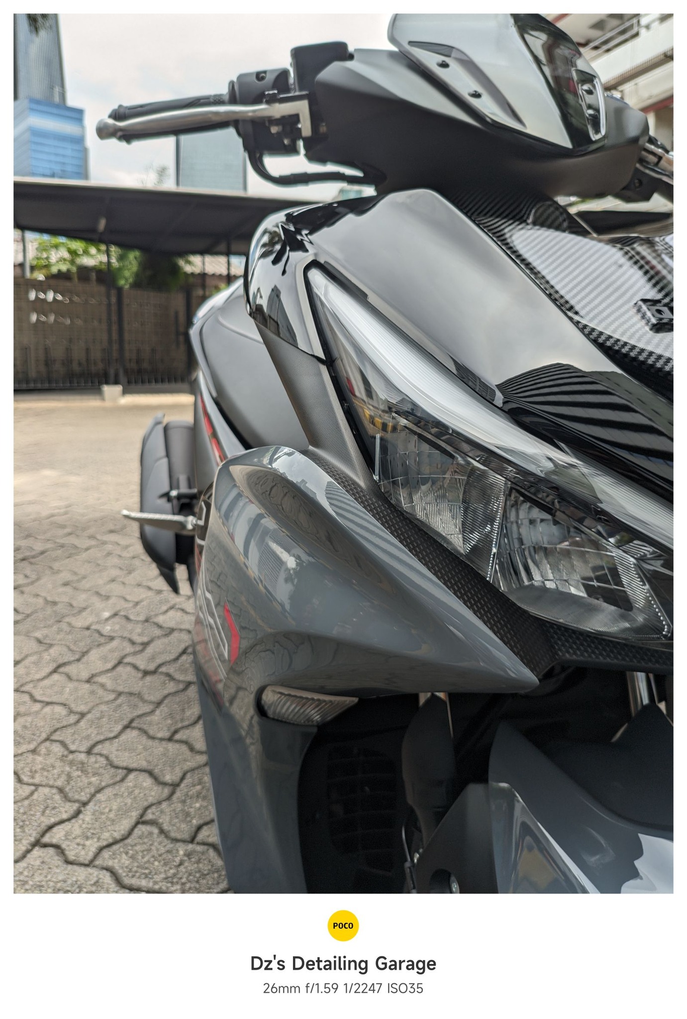 Yamaha Aerox Nano Ceramic Coating by Dz's Detailing Garage
