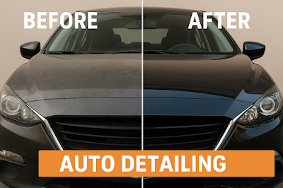 Before after auto detailing transformasi kendaraan